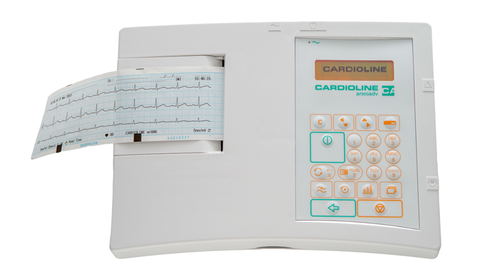 Electrocardiógrafo Cardioline ar600 adv